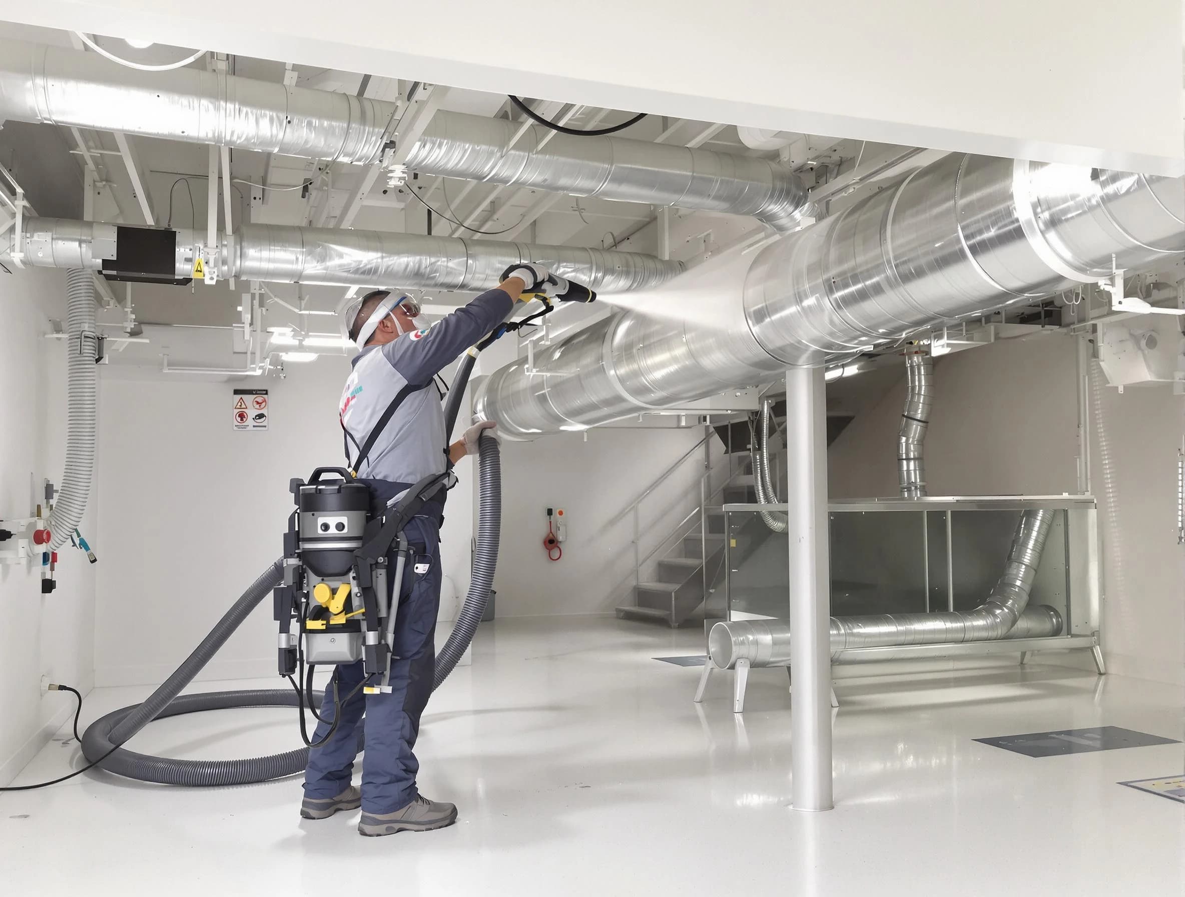Professional central duct cleaning by Mansfield Air Duct Cleaning in Mansfield