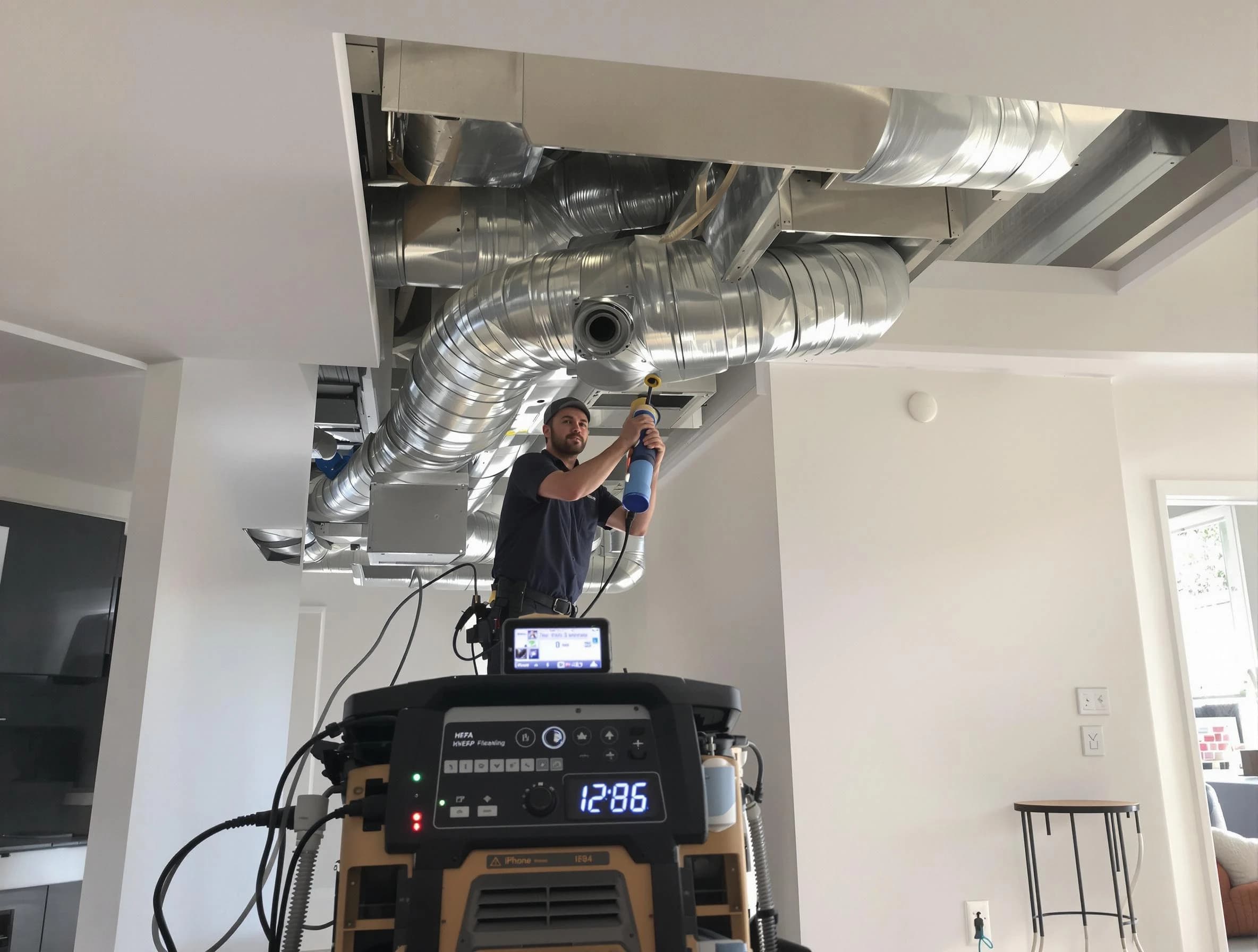 Advanced pure air duct cleaning by Mansfield Air Duct Cleaning in Mansfield