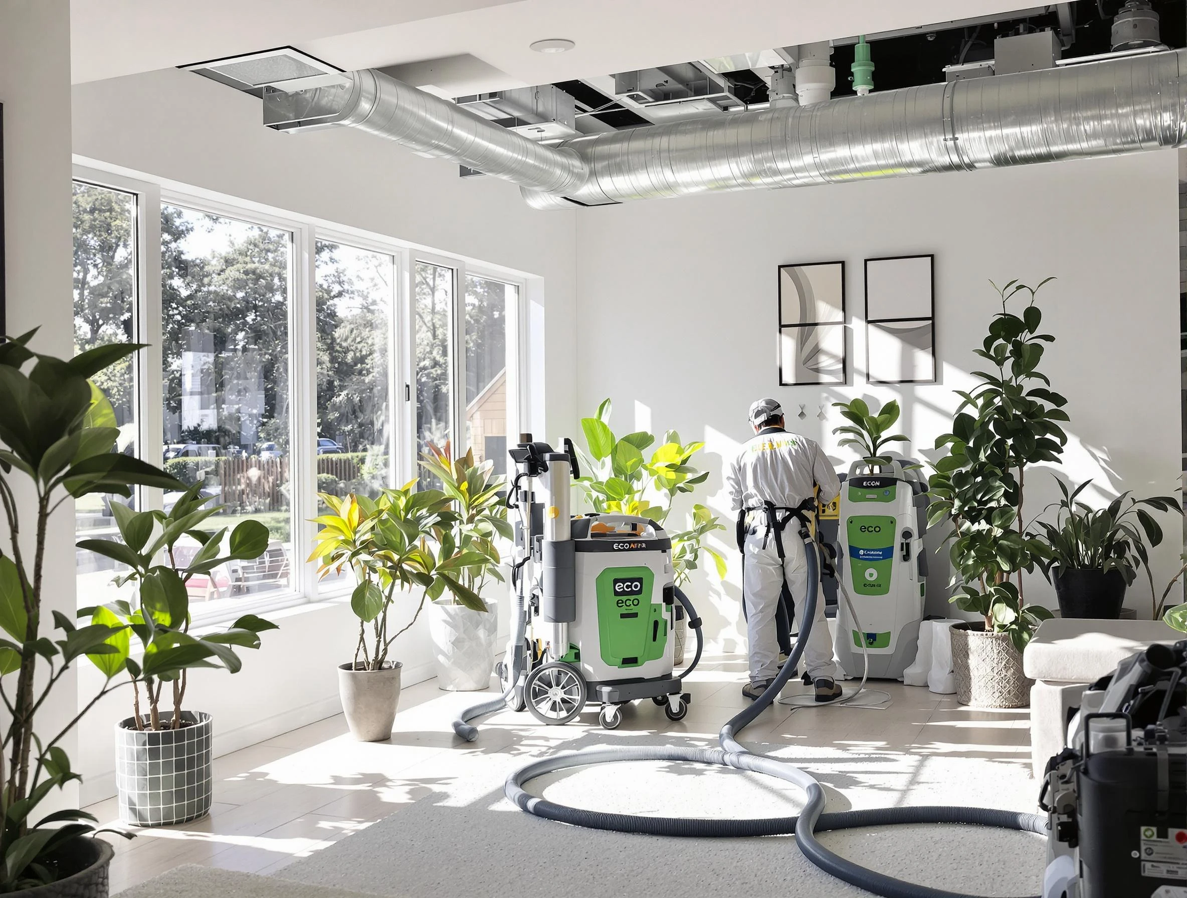 Environmentally-friendly duct cleaning by Mansfield Air Duct Cleaning in Mansfield